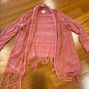 Sun and shadow cardigan